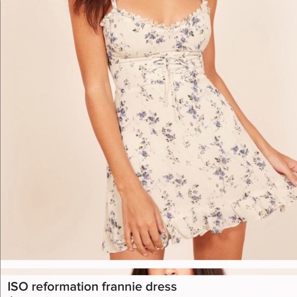 reformation frannie dress